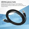 USB Microphone Cable USB to XLR Female Mic Link Converter