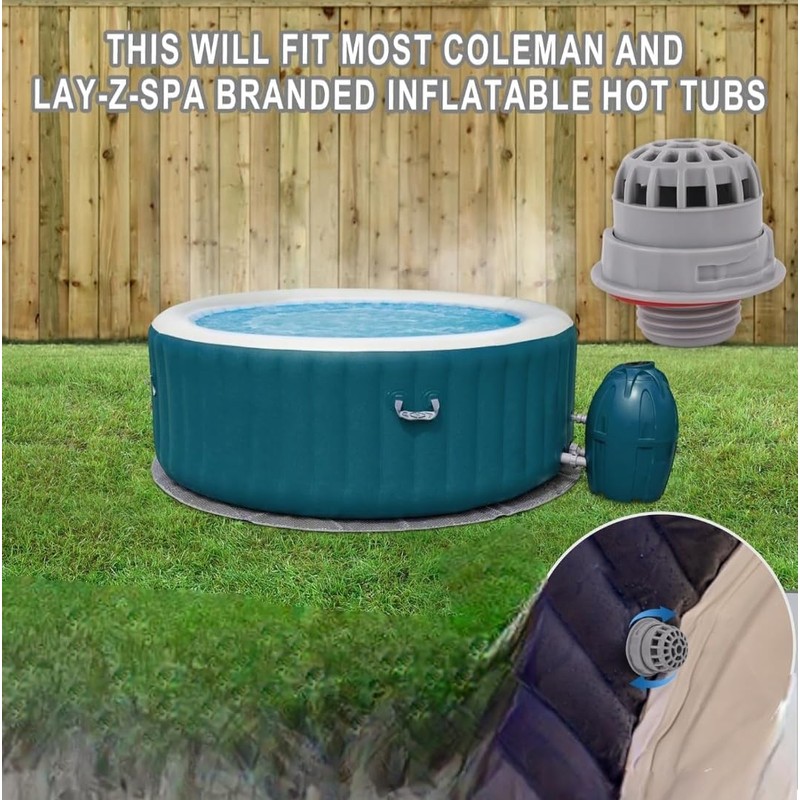 Hot Tub Debris Screen, 5 cm Chemconnect Mount, Compatible with