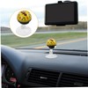 FUNOMOCYA Car Guide Ball Compass Truck Balls Abs Yellow