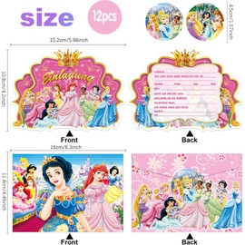 YeahBoom Children's Birthday Invitation Cards, 12 German Invitation Cards, 12 Envelopes, 12 Tattoo Stickers, Invitation Cards Birthday Boy Girl, Party Invitations Children