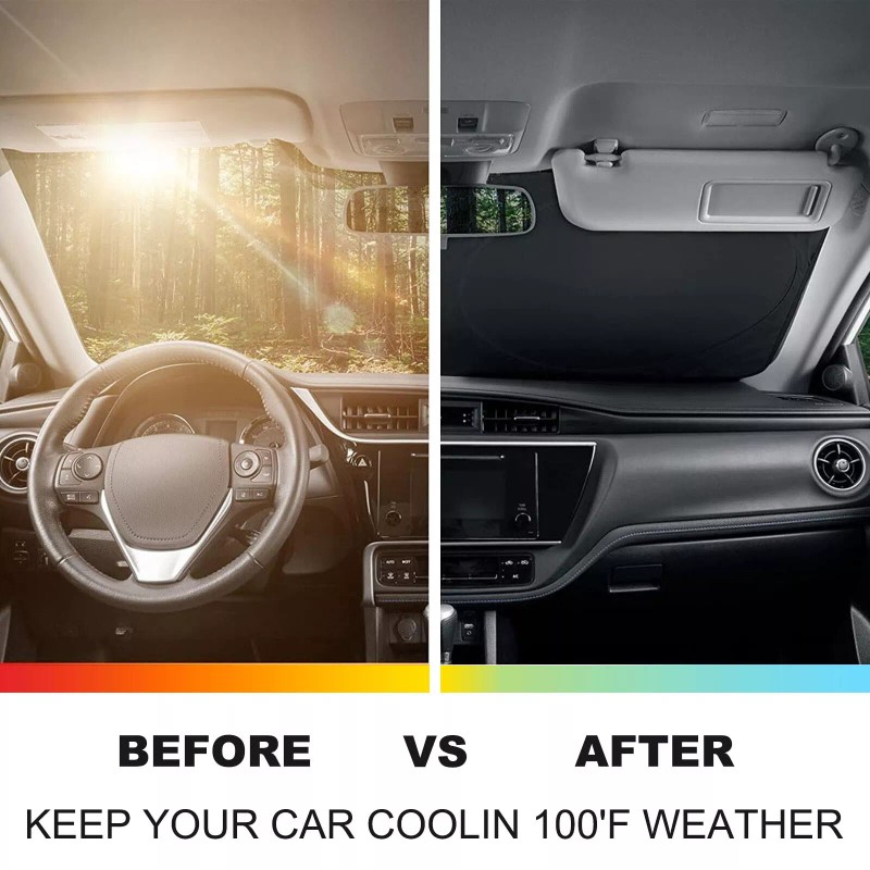 auguisy-motortrim 14pcs Window Sunshade Visors Full Set UV Block For