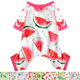 Dog Pajamas for Small Dog,Chihuahua Yorkie Teacup Pajamas Dog Shirts, Small Puppy Pjs, Soft Pet Pjs Puppy Clothes Cat Outfit