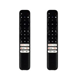 (2 Pack) New Replacement Remote for TCL-Google-TV-Remote,RC813 Without Voice Compatible with TCL Q6/Q7/QM8/S3/S4 Series