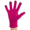 Trendz Medium Sized Touch Screen Cable Knit Gloves for Smartphones,