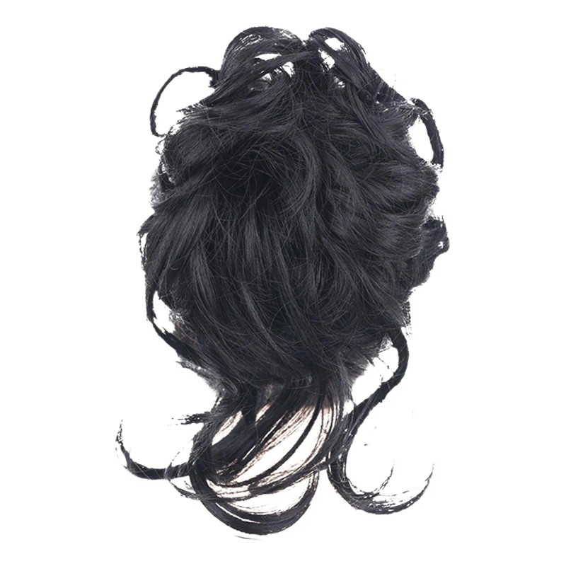 Pelo Desordenado Círculo Barba Larga Bolas Cabeza Pelo