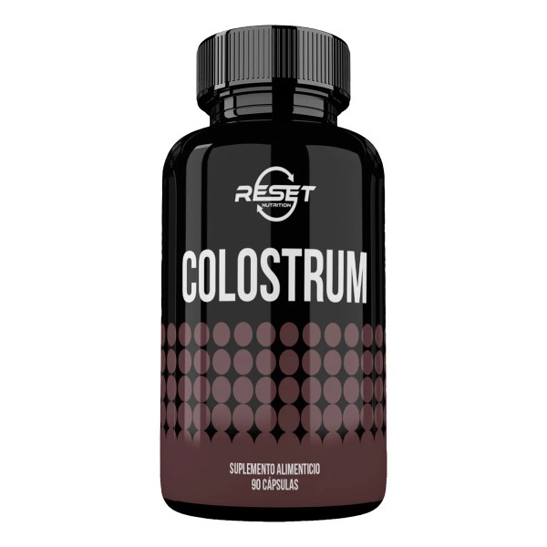 Reset Nutrition Calostro Bovino 500mg Salud Digestiva 90cáps Sabor Sin