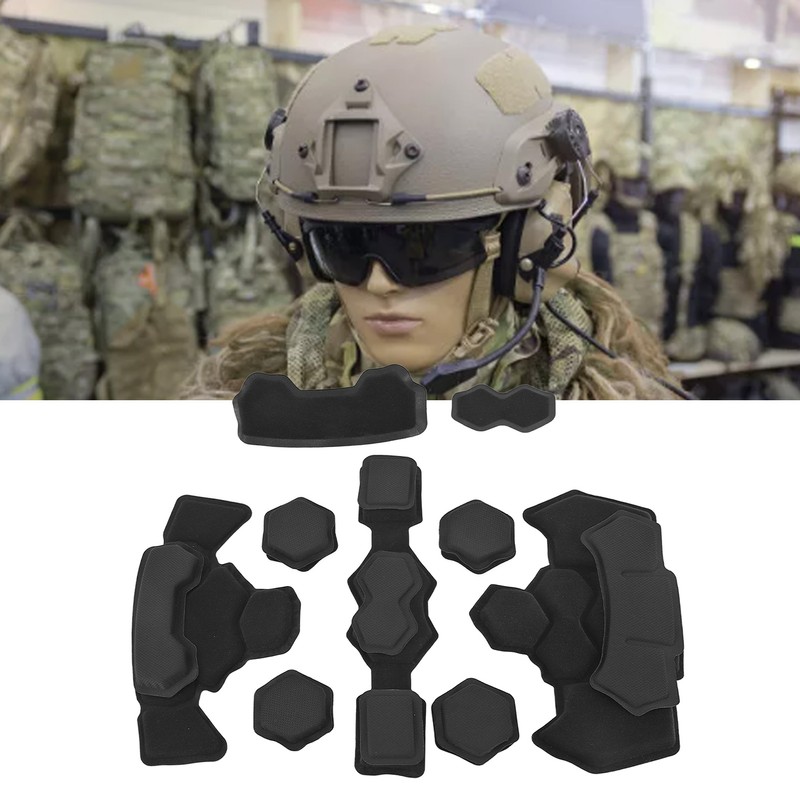 Helmet Padding Kit Memory Foam Pad Protective Mat Universal Motorcycle