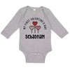 TATY Kids My First Valentine's Day Sebastian Long Sleeve Baby