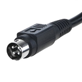 Accessory USA 4-Pin DIN Global AC DC Adapter for FSP Group Inc. FSP150-AHAN1 P/N: 9NA1350204 Switching Power Supply Cord (Note: This Item pinout is Pin 1,2=+12V and Pin 3,4=COM.)