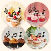 JJUNW JJUNW 30Pcs Music Notes Cupcake Toppers, Music Notes Party