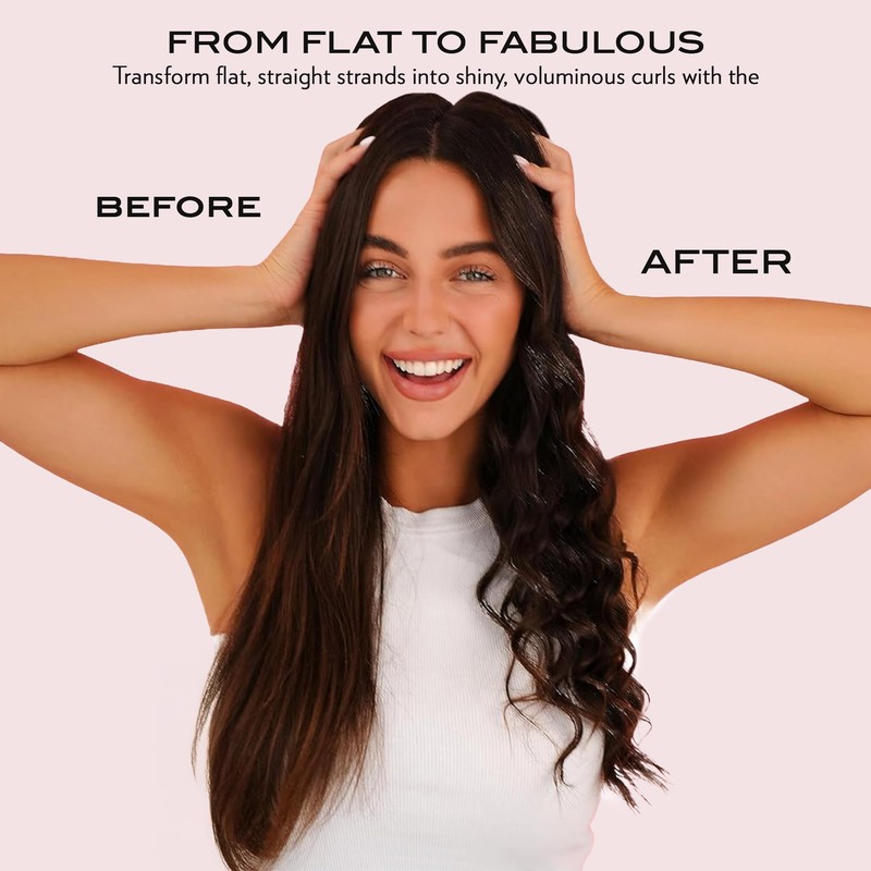 NuMe Professional Automatic Rotating Curling Iron 1-inch - Fixed Temperature