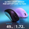 ATTACK SHARK X3 Wireless Gaming Mouse, 49g Ergonomic Computer Mouse,