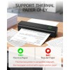 NDYIN N80 Wireless Thermal Printer - Portable Inkless Printing