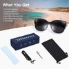 TINHAO Polarized Fit Over Glasses Sunglasses for Women UV Protection,