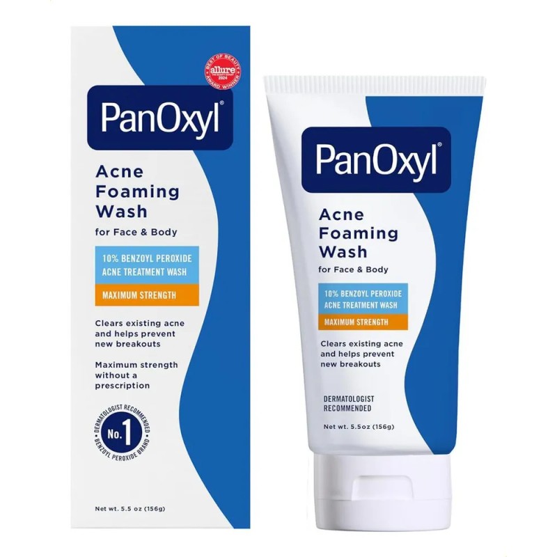 M* Panoxyl Acne Foaming Wash Para Rostro Y Cuerpo, 5.5