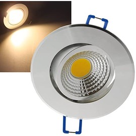 LED Downlight 5 W 350 lm Warm White Silver " Cob-5"