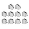10Pcs Adjustable PV Solar Panel Middle Clamp Aluminum Alloy Photovoltaic