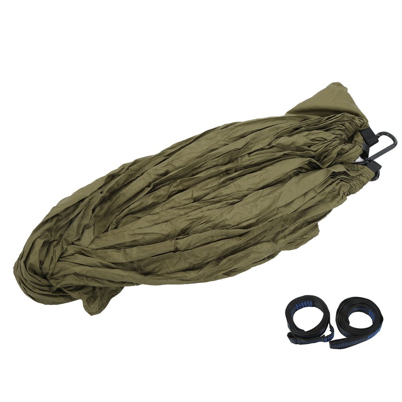 Double Hammock Lengthened Nylon 2 Person Hammock for Camping Backpacking