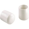 Shepherd Hardware 9200 5/8-Inch Hi-Vinyl Leg Tips, 4-Pack
