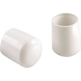 Shepherd Hardware 9200 5/8-Inch Hi-Vinyl Leg Tips, 4-Pack