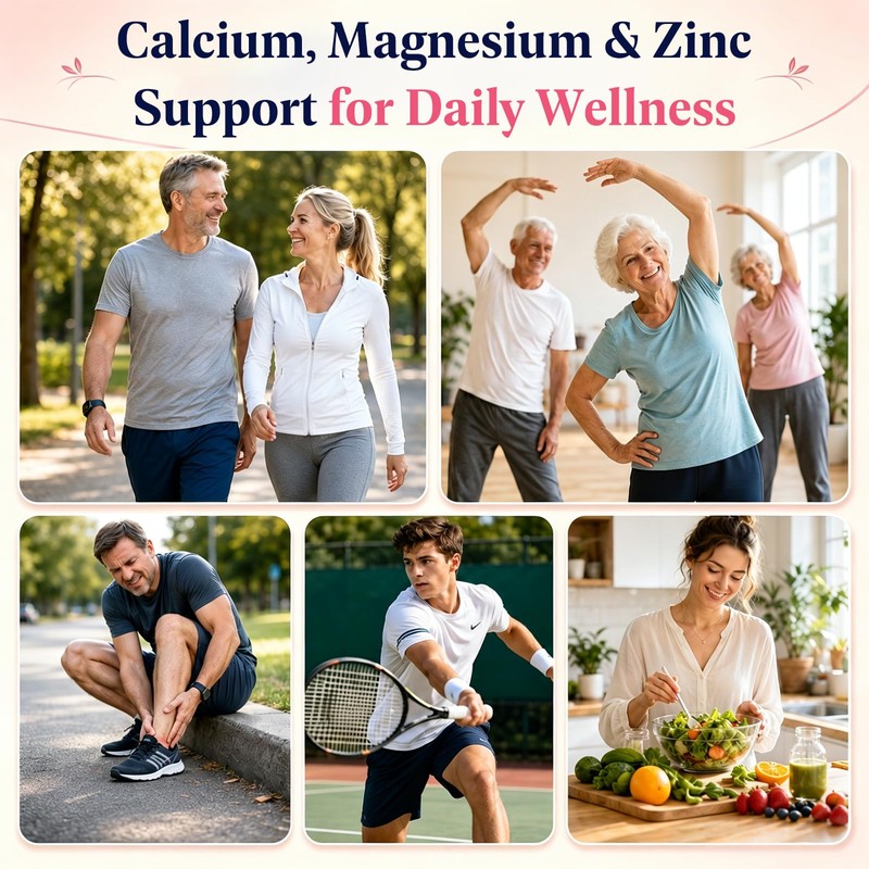 Calcium Citrate 1200mg with Vitamin D3 Gummies for Women &