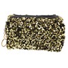 Healeved 3pcs Sequin Makeup Bag Capacity Storage Bag for Stylish