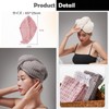 Shefun JP257 Adult Hair Turban, Absorbent, Quick Drying, Hair Towel,