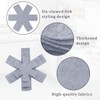 Pan Protectors, 12 Pieces Felt Pan Protector, Stacking Protection, Pot