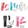 Remote Controller Remote and Nunchuck Controllers with Silicone Case Compatible