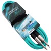 Keepdrum GC 004 Gr Green 6 M Instrument Cable Jack