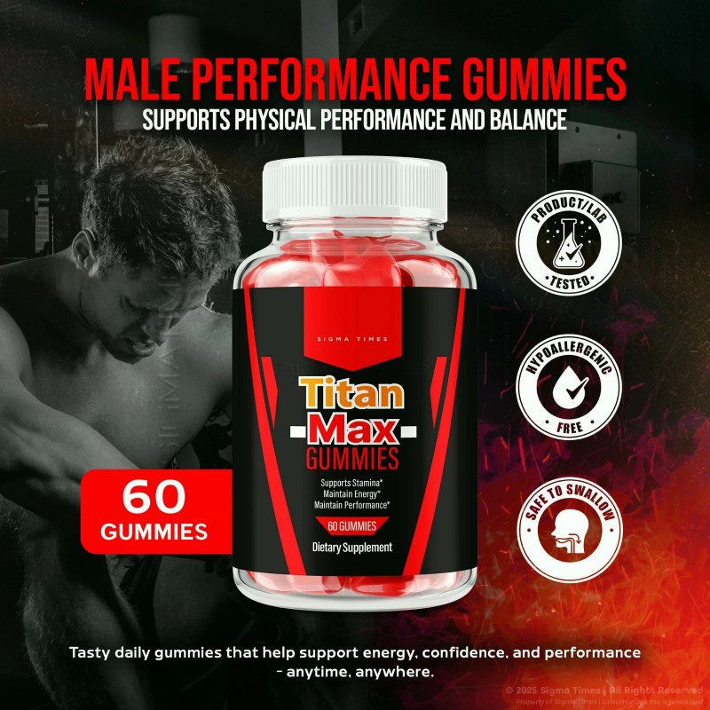 Sigma Times Titan Max for Men, TitanMax Testo Support Male