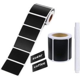 Etiquetas Adhesivas,300piezas de Etiquetas para Especieros, Etiquetas para Organizar Cocina, Oficina, Eventos y Aulas, 5.5 x 3.5 cm, PVC