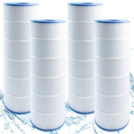 FixCracked 4-Pack PLF106A Pool Filter Replaces for Hayward CX880XRE, Pleatco PA106-PAK4, Ultral-A1, Unicel C-7488, Filbur FC-1226, FC-6430, Hayward SwimClear C4020, C4025, C4030，25 1/2" x 7" Filter