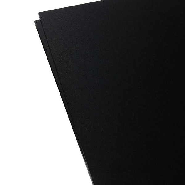 Plastics 2000 - KYDEX Sheet - 0.080" Thick, Black, 8" x 12", 2 Pack