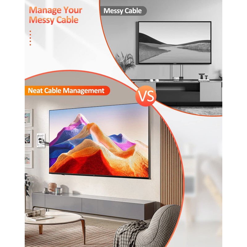 Elecpow in Wall Cable Management Kit, Hide TV Power Cables