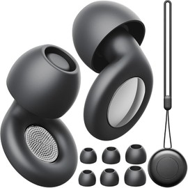 LUHI Tapones Auditivos para Dormir,Tapones Oidos Ruido Dormir, Tapones Oídos de Silicona,Aislamiento acústico de circuito cerrado y reducción de ruido. Reduce el ruido hasta 35 decibelios.
