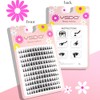 NO3 False Eyelash Parts, Large Capacity, Natural, Everyday Makeup, Stage