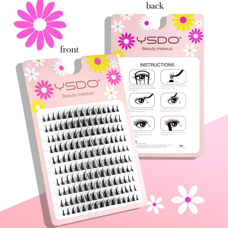 NO3 False Eyelash Parts, Large Capacity, Natural, Everyday Makeup, Stage