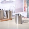 Newness Stainless Steel Measuring Cup, Metal Measuring Cup with Handle