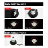Kit de Faros Delanteros LED de 4 Lados HB1/9004 H4/HB2/9003