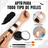 2PCS Pintura Cara, Pintura Corporal de Cara, Pintacaritas Base Agua