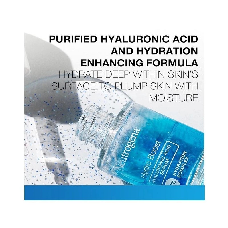 Neutrogena Hydro Boost Hyaluronic Acid Serum For Face, Lightweight Daily