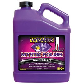 Wizards Buffing Liquid - Cutting Compounds & Polish Machine Glaze (Gallon, Mystic Polish Machine Glaze)