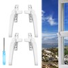 Universal Window Handles, 4PCS Universal Right Left Hand Window Handles,
