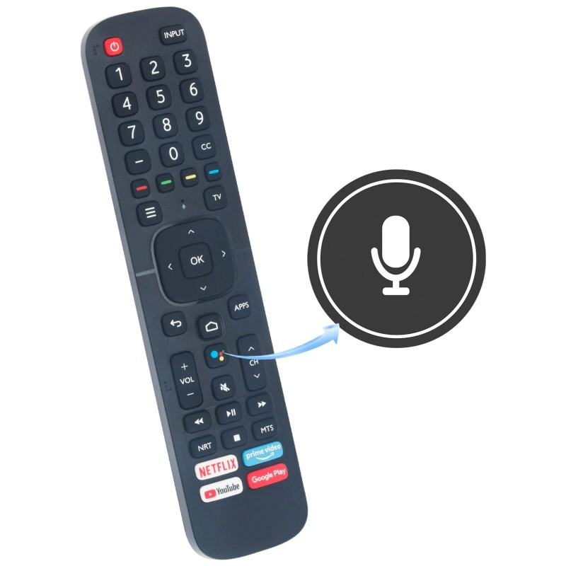 For Hisense New ERF2K60H Voice Replaced Remote for Hisense TV