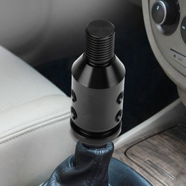 Universal Car Shift Knob Adapter 12x1.25, Aluminum Material, Multiple Color Options, Car Shift Knob Adapter (Black)