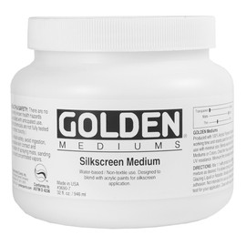 Golden Acrylic Silkscreen Medium - 32 oz Jar