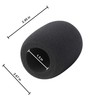 HIYANCO 6 Pack Foam Mic Cover Handheld Microphone Windscreen, Thick