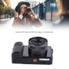 Wifi Digital Camera Dual Lens Front Rear 4K 64MP Portable