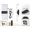 Plug in Wall Sconce with Remote Control, 3000K-6500K Stepless Color